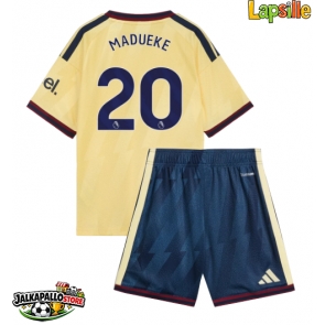 Arsenal Noni Madueke #20 Kolmaspaita Lapsille 2026-27 Lyhythihainen (+ shortsit)